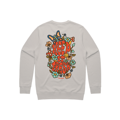 Fresh Blooms Crew Neck Sweatshirt